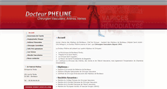 Desktop Screenshot of docteur-pheline.com
