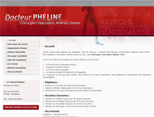 Tablet Screenshot of docteur-pheline.com